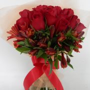 Bouquet 24 rosas rojas